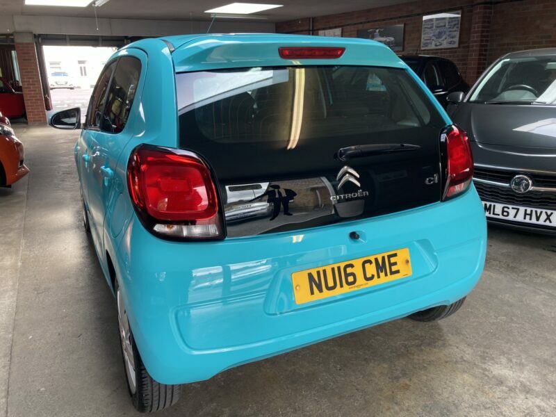 Citroen C1 Hatchback NU16CME Blue #2