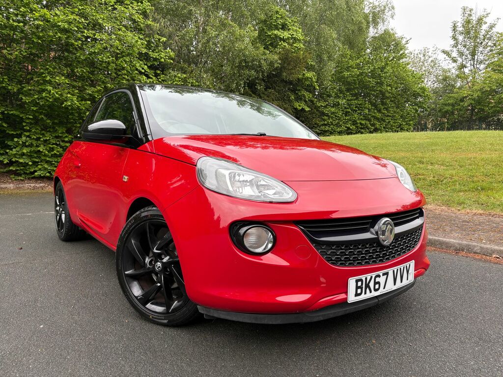Vauxhall Adam 1.2I Ecoflex Energised Hatchback Red
