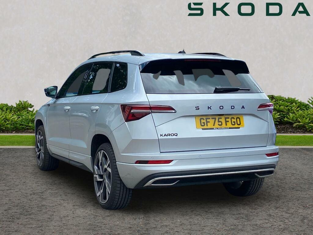 Skoda Karoq 1.5 Tsi Act Sportline Edition Dsg Euro 6 Ss GF75FGO Silver #2