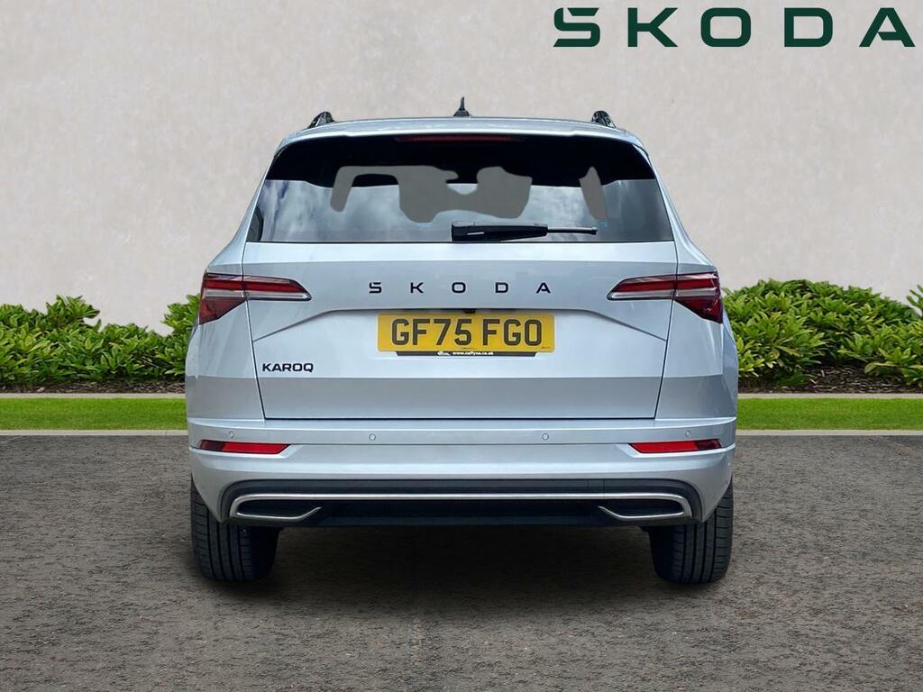 Skoda Karoq 1.5 Tsi Act Sportline Edition Dsg Euro 6 Ss GF75FGO Silver #4
