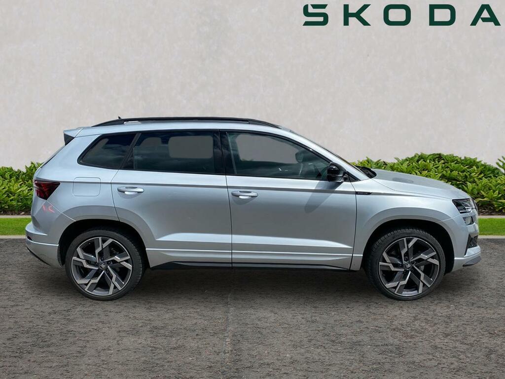 Skoda Karoq 1.5 Tsi Act Sportline Edition Dsg Euro 6 Ss GF75FGO Silver #5
