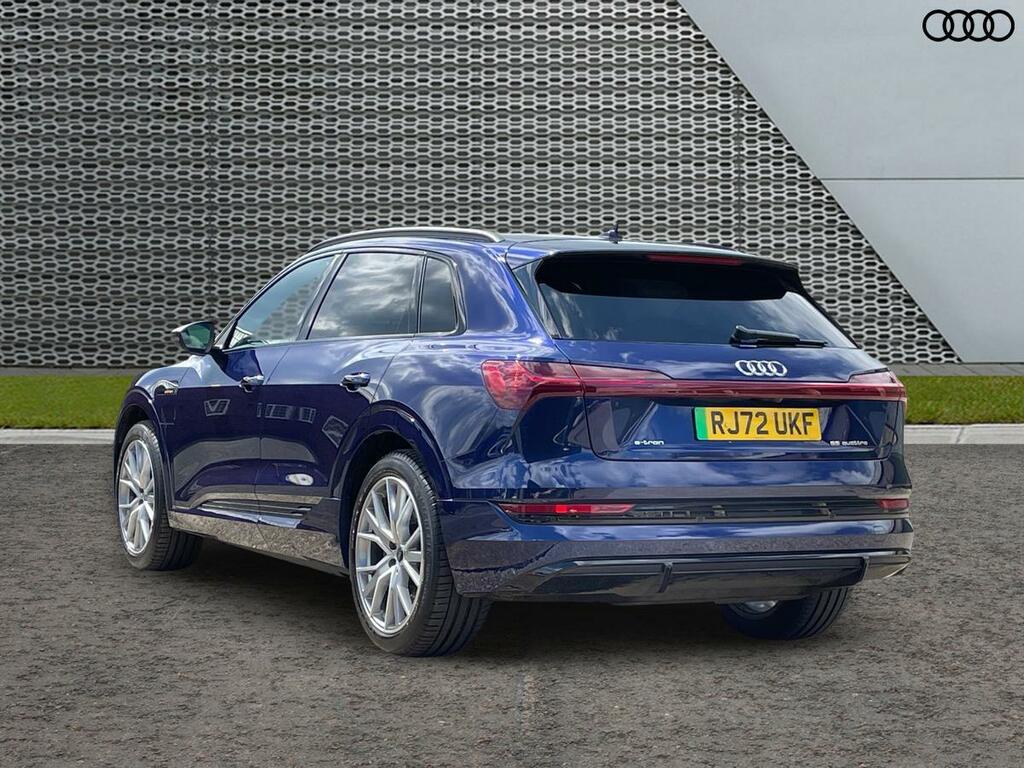 Audi E-tron Black Edition 55 Quattro 30000 Kw RJ72UKF Blue #3