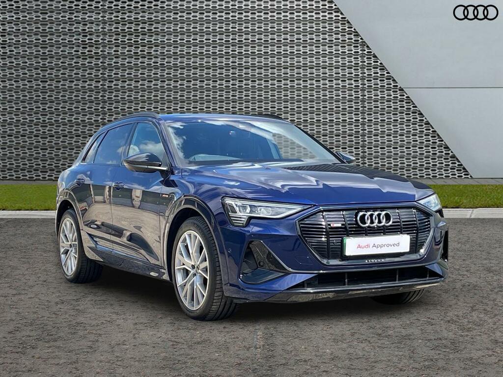 Audi E-tron Black Edition 55 Quattro 30000 Kw Blue