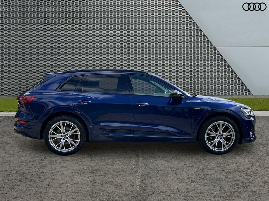 Audi E-tron Black Edition 55 Quattro 30000 Kw RJ72UKF Blue #4
