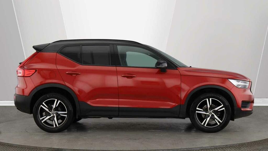 Volvo XC40 T3 R-design One Owner Charcoal Nappa Leath YM71TEO Red #2