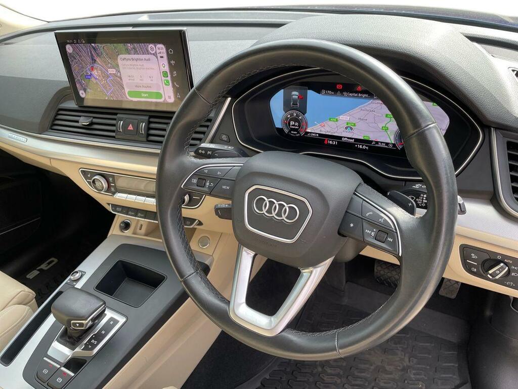 Audi Q5 Sport 40 Tdi Quattro 204 Ps S Tronic Blue #6