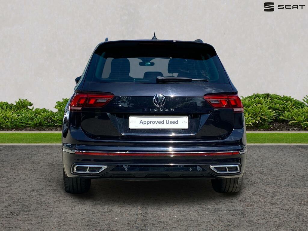 Volkswagen Tiguan 2.0 Tdi R-line Dsg KR22VFE Black #4