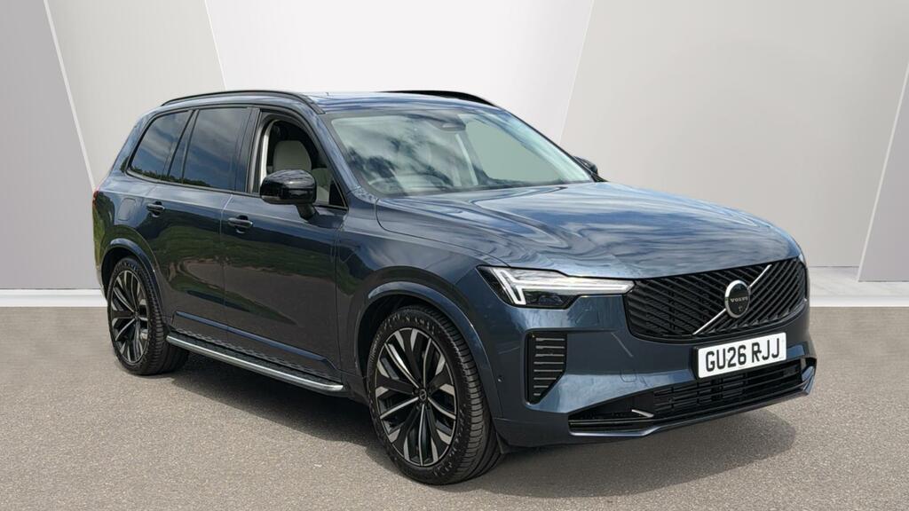 Volvo XC90 T8 455 Awd Ultra Dark Polestarblond Leather Tow B Blue