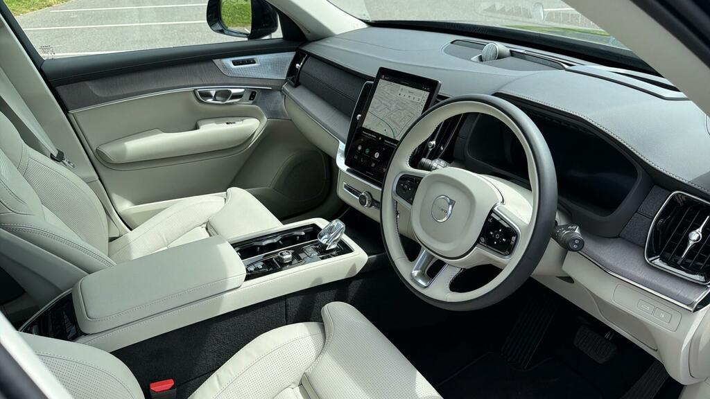 Volvo XC90 T8 455 Awd Ultra Dark Polestarblond Leather Tow B GU26RJJ Blue #4
