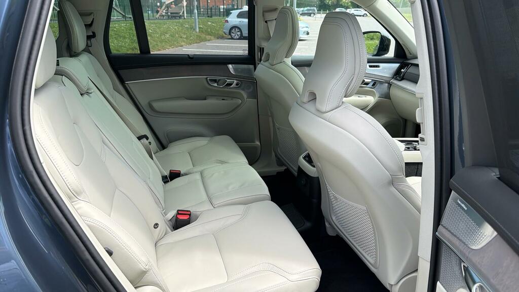 Volvo XC90 T8 455 Awd Ultra Dark Polestarblond Leather Tow B GU26RJJ Blue #6