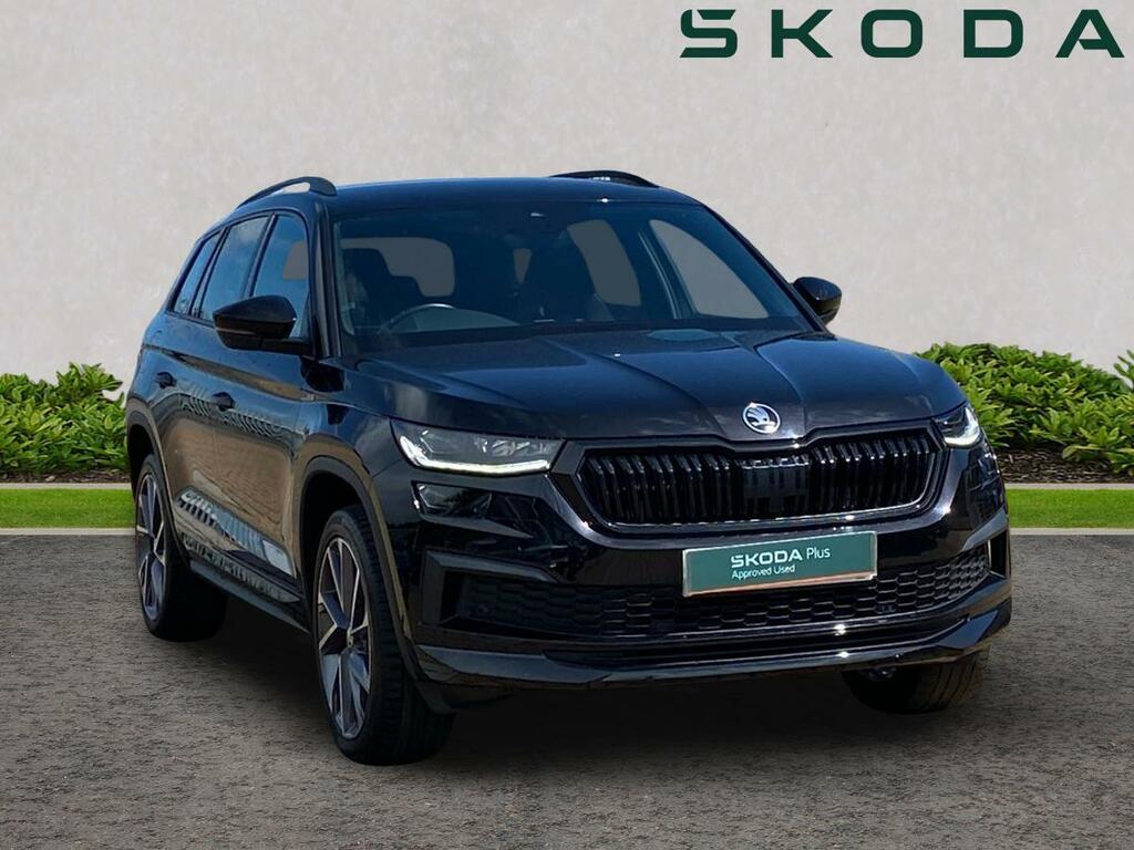 Skoda Kodiaq 1.5 Tsi Act Sportline Dsg Euro 6 Ss 7 Seat Black