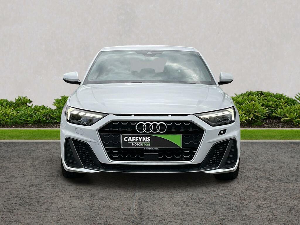 Audi A1 1.0 Tfsi 30 S Line Sportback S Tronic Euro 6 Ss White #3
