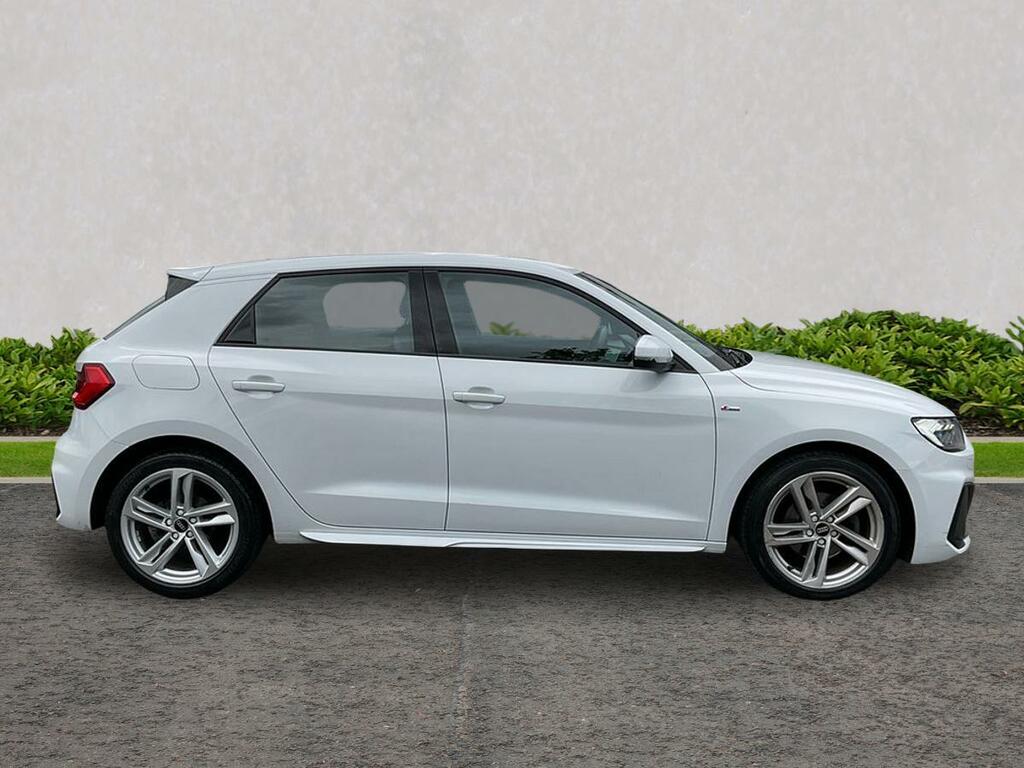 Audi A1 1.0 Tfsi 30 S Line Sportback S Tronic Euro 6 Ss White #5