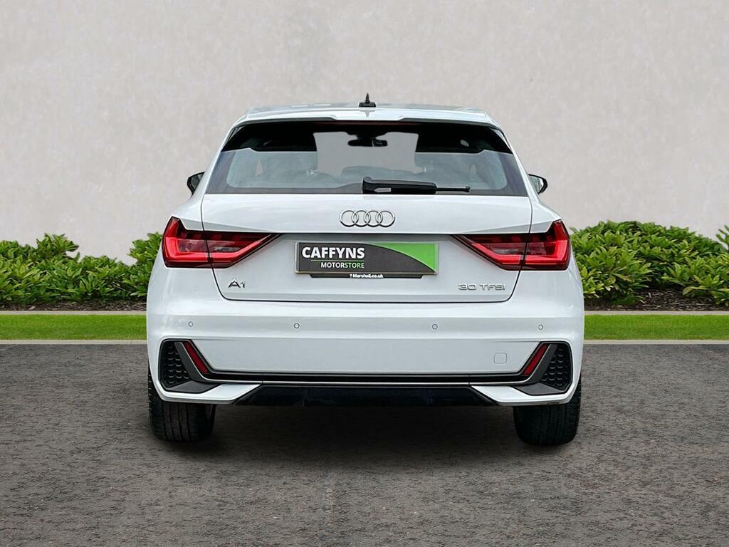 Audi A1 1.0 Tfsi 30 S Line Sportback S Tronic Euro 6 Ss White #4
