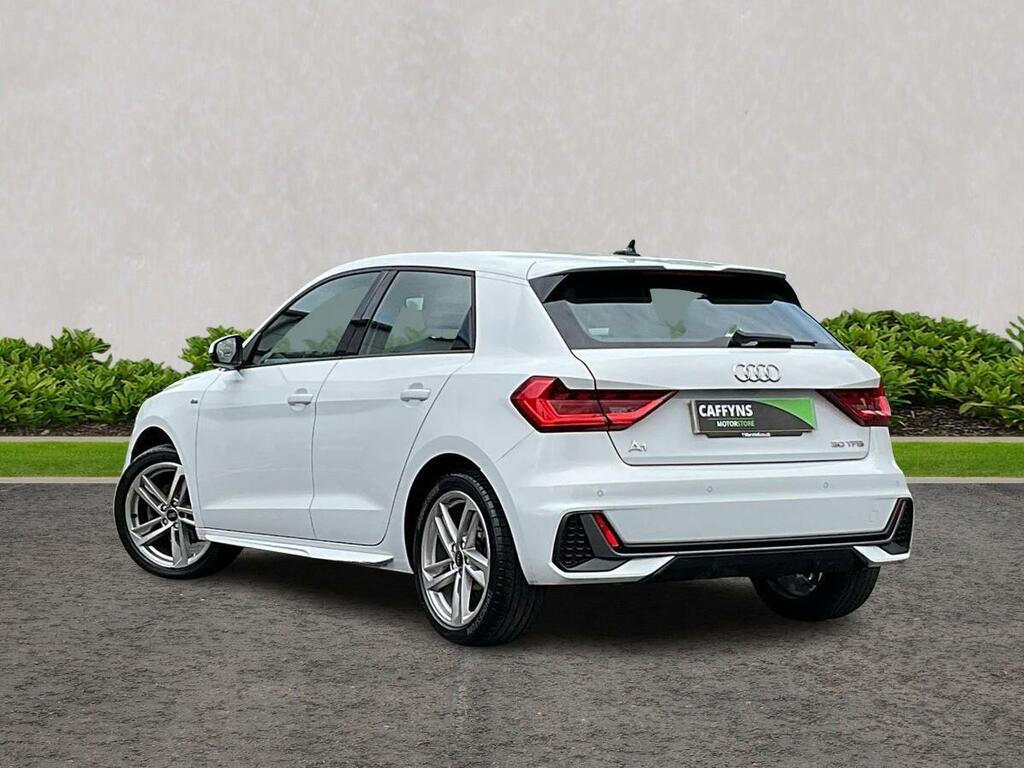 Audi A1 1.0 Tfsi 30 S Line Sportback S Tronic Euro 6 Ss White #2