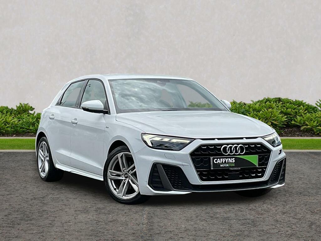 Audi A1 1.0 Tfsi 30 S Line Sportback S Tronic Euro 6 Ss White