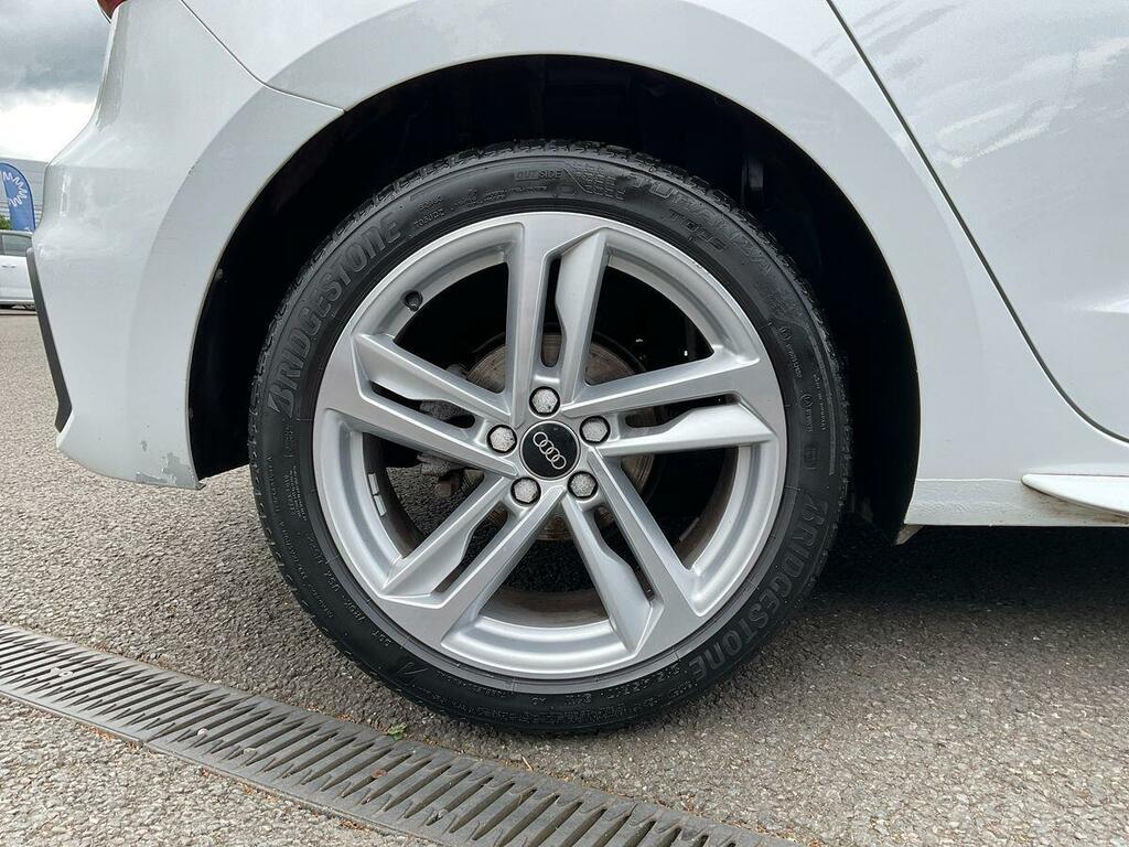 Audi A1 1.0 Tfsi 30 S Line Sportback S Tronic Euro 6 Ss White #6