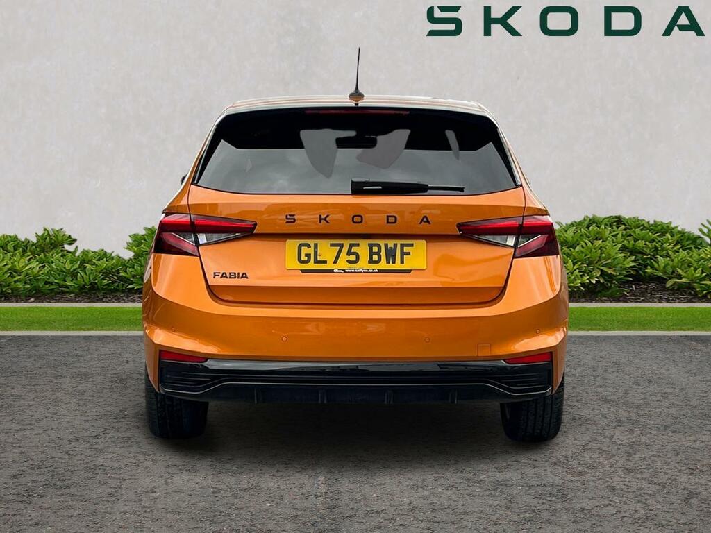Skoda Fabia 1.5 Tsi 150 Monte Carlo Edition Dsg GL75BWF Orange #4