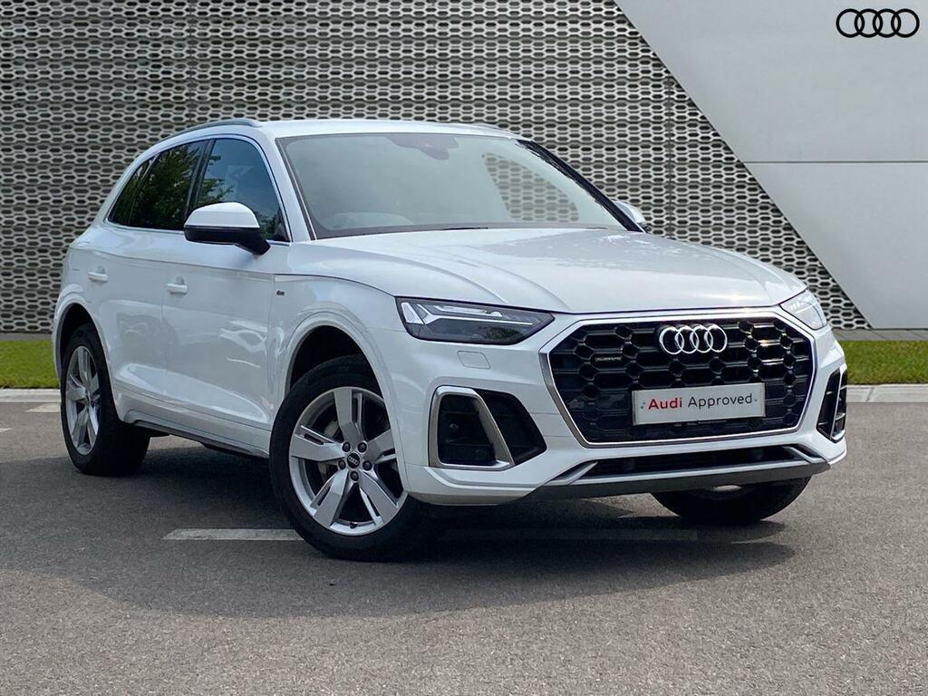 Audi Q5 S Line 50 Tfsi E Quattro 299 Ps S Tronic White