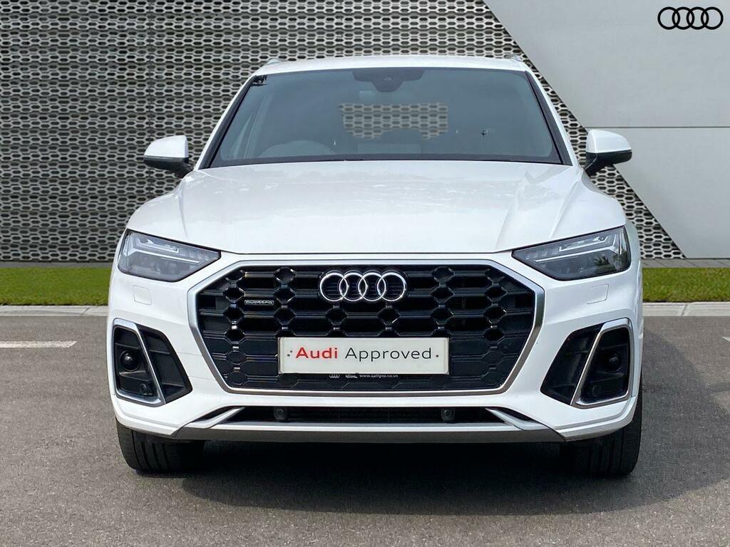 Audi Q5 S Line 50 Tfsi E Quattro 299 Ps S Tronic RO71FZM White #5