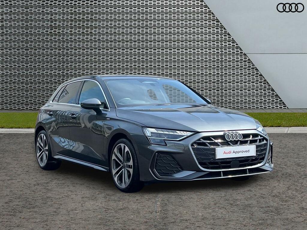 Audi A3 1.5 Tfsi 30 S Line Sportback S Tronic Euro 6 Ss Grey