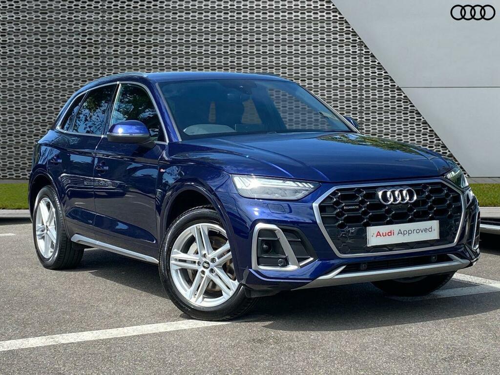 Audi Q5 S Line 50 Tfsi E Quattro 299 Ps S Tronic Blue