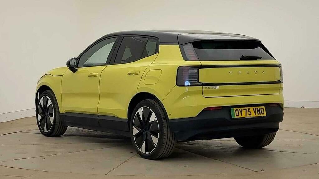 Volvo EX30 Ultra Twin Motor Performance Employees Car Sunro OY75VNO Yellow #5