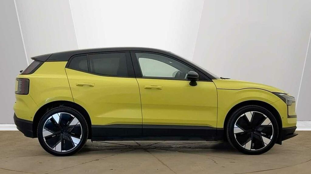 Volvo EX30 Ultra Twin Motor Performance Employees Car Sunro OY75VNO Yellow #2