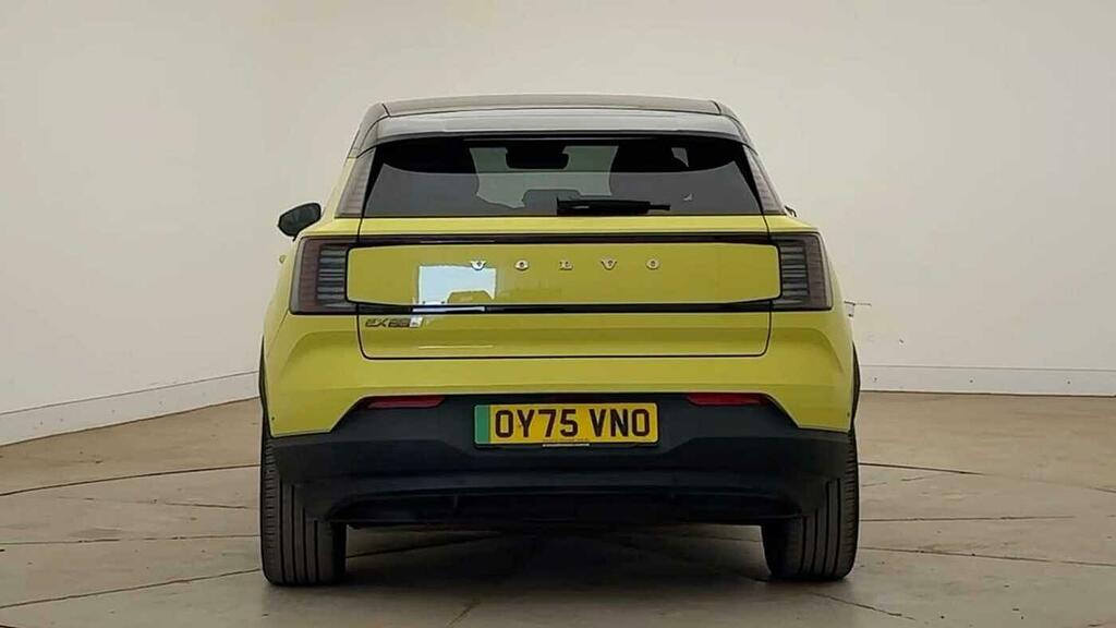 Volvo EX30 Ultra Twin Motor Performance Employees Car Sunro OY75VNO Yellow #4