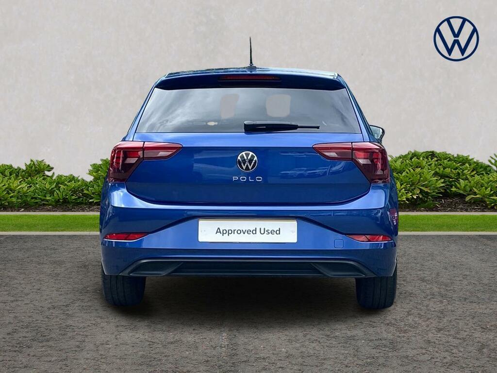 Volkswagen Polo 1.0 Tsi Match Dsg Blue #4