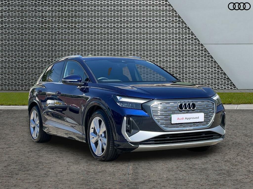 Audi Q4 E Tron Q4 S Line 45 E-tron 21000 Kw Blue