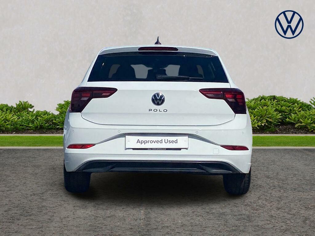 Volkswagen Polo 1.0 Tsi Match Dsg White #4