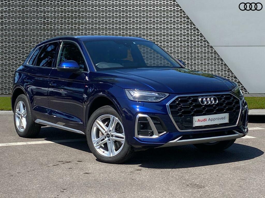 Audi Q5 S Line 50 Tfsi E Quattro 299 Ps S Tronic Blue
