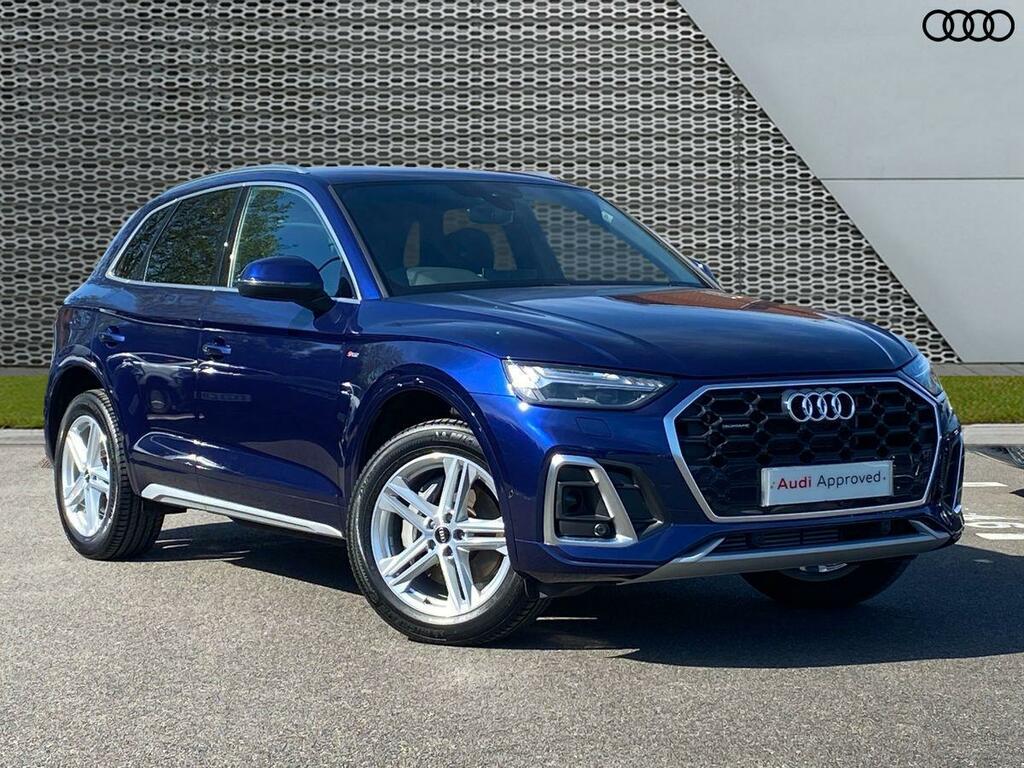 Audi Q5 S Line 50 Tfsi E Quattro 299 Ps S Tronic Blue