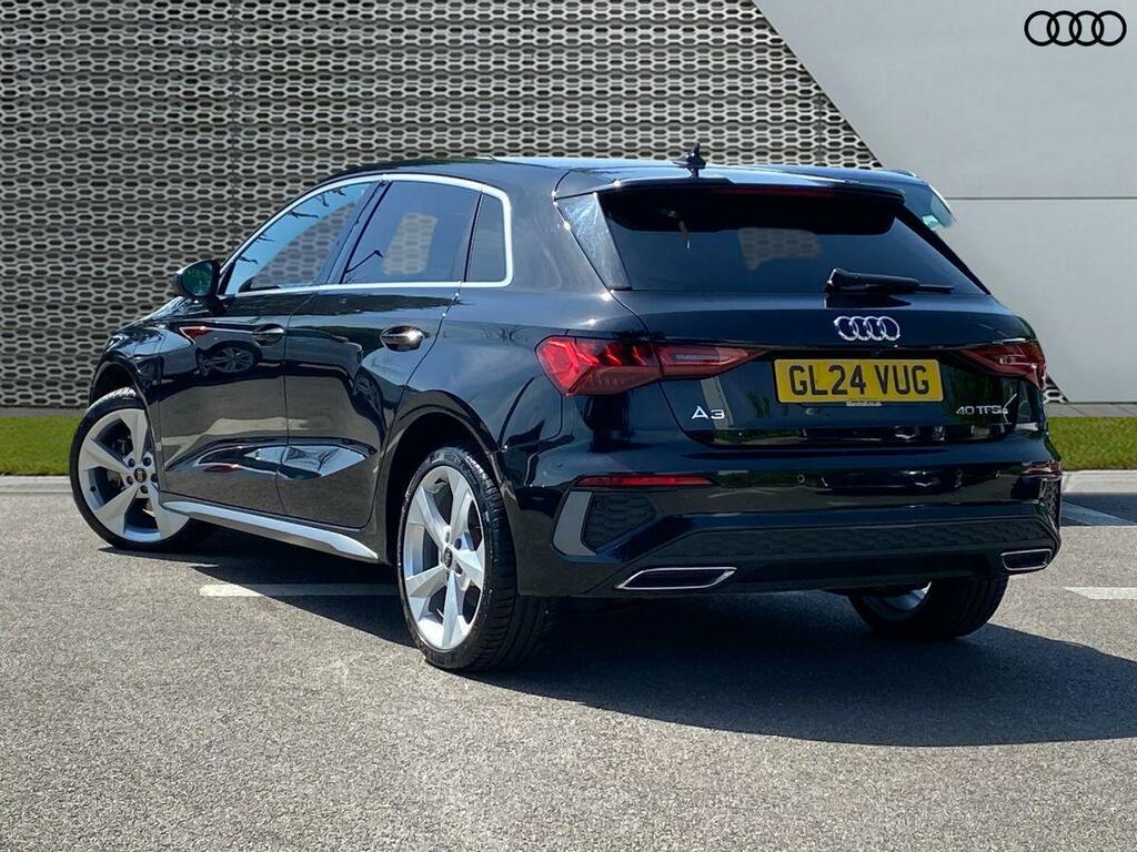 Audi A3 S Line 40 Tfsi E 204 Ps S Tronic Black #2