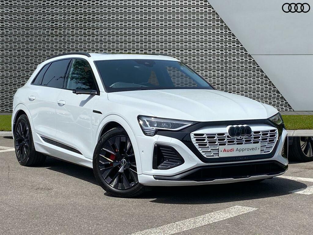 Audi Q8 e tron Launch Edition 55 E-tron Quattro 30000 Kw White