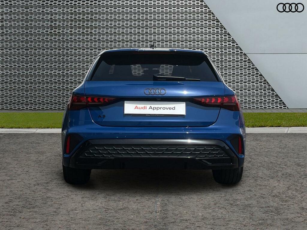 Audi A3 1.5 Tfsi Black Edition Sportback S Tronic Euro 6 Blue #4