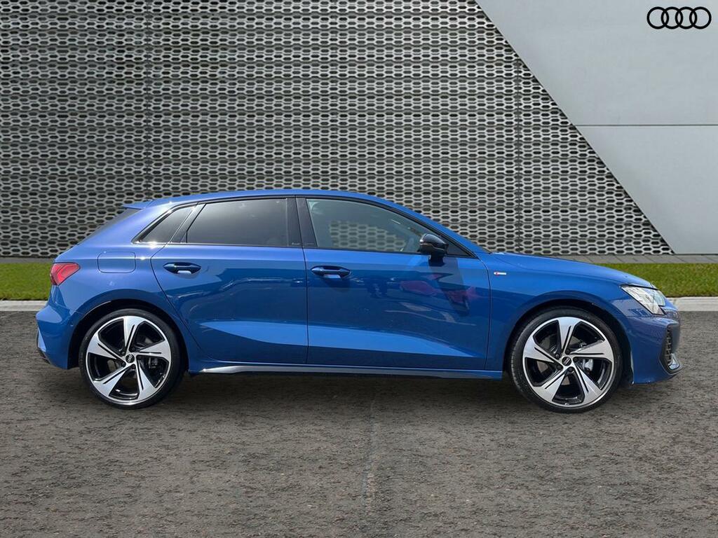 Audi A3 1.5 Tfsi Black Edition Sportback S Tronic Euro 6 Blue #5