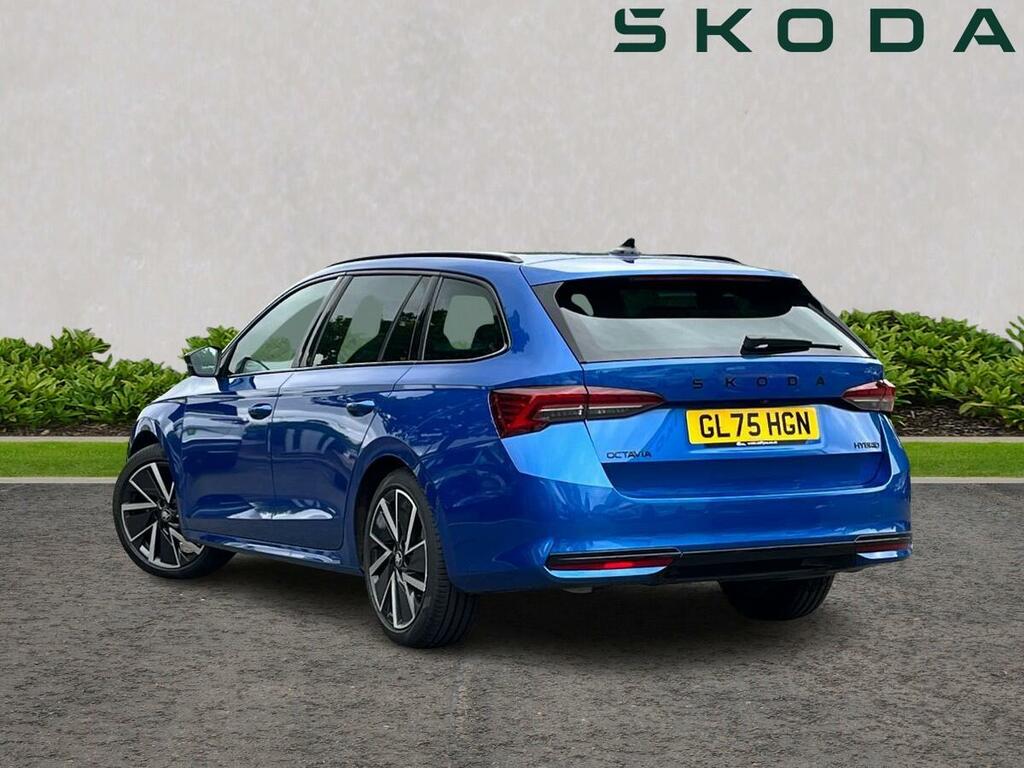 Skoda Octavia 1.5 Tsi 150 E-tec Sportline Dsg Blue #2