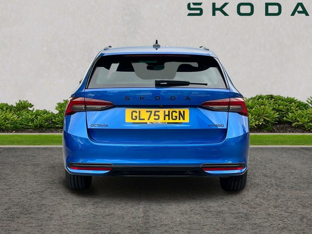 Skoda Octavia 1.5 Tsi 150 E-tec Sportline Dsg Blue #4