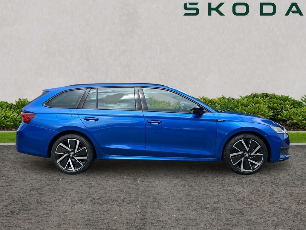 Skoda Octavia 1.5 Tsi 150 E-tec Sportline Dsg Blue #5