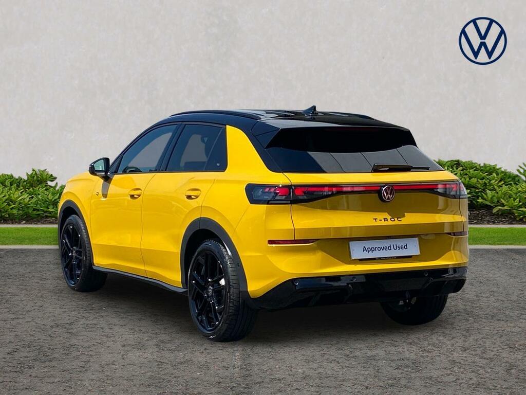 Volkswagen T-Roc 1.5 Etsi 150 R-line Dsg Yellow #2