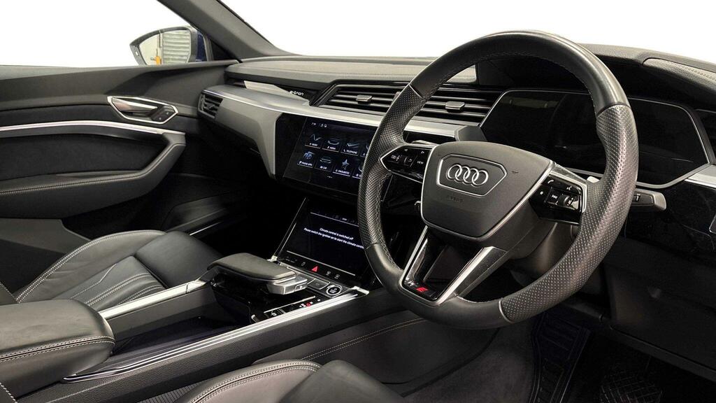 Audi E-tron 55 S Line Sportback Quattro 95Kwh 11Kw C KP72LVB Blue #5