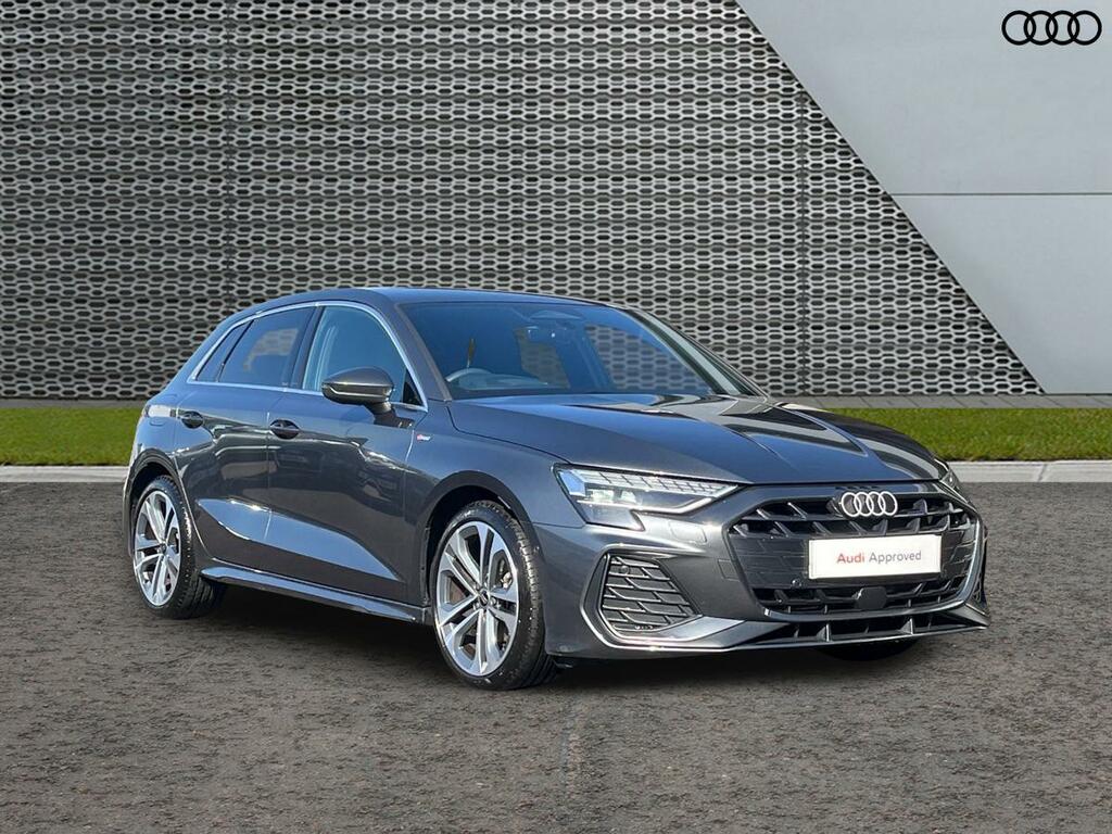 Audi A3 1.5 Tfsi 30 S Line Sportback S Tronic Euro 6 Ss Grey
