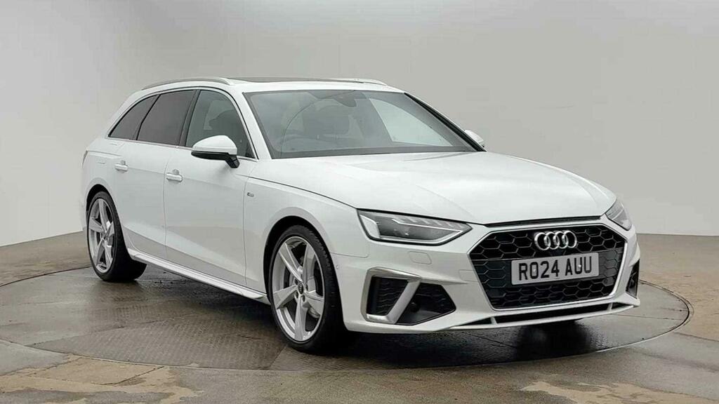 Audi A4 2.0 Tfsi 40 S Line S Tronic Euro 6 Ss White