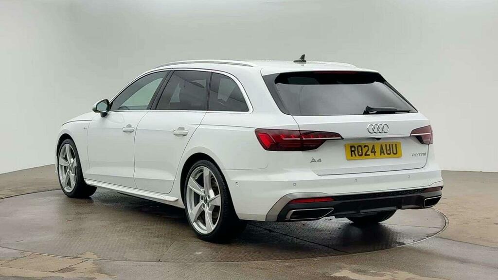 Audi A4 2.0 Tfsi 40 S Line S Tronic Euro 6 Ss RO24AUU White #2