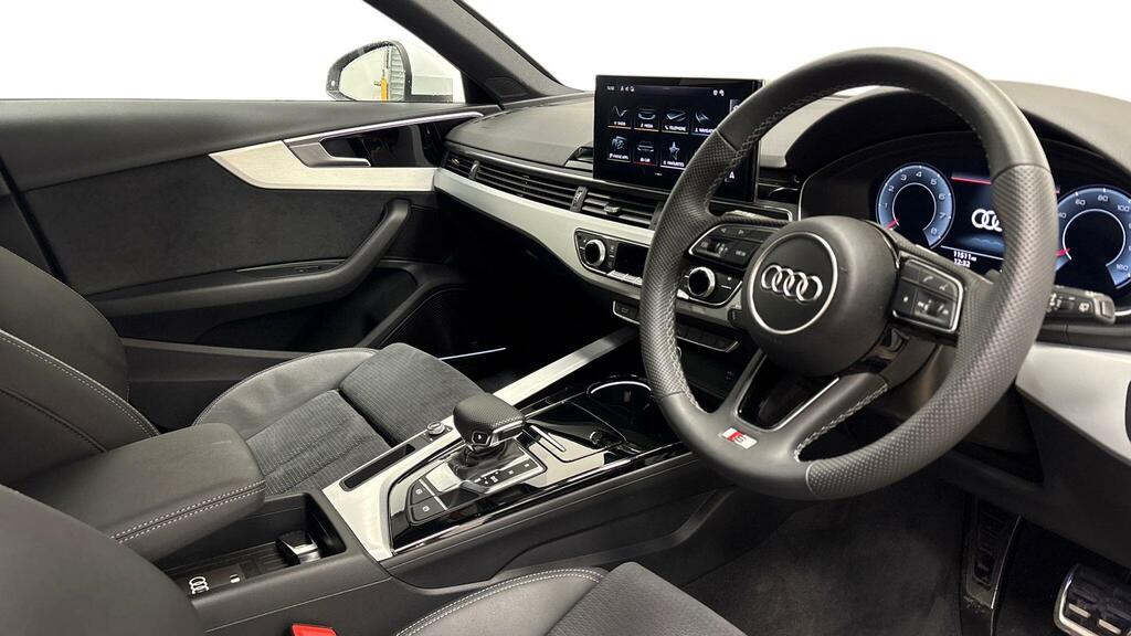 Audi A4 2.0 Tfsi 40 S Line S Tronic Euro 6 Ss RO24AUU White #5