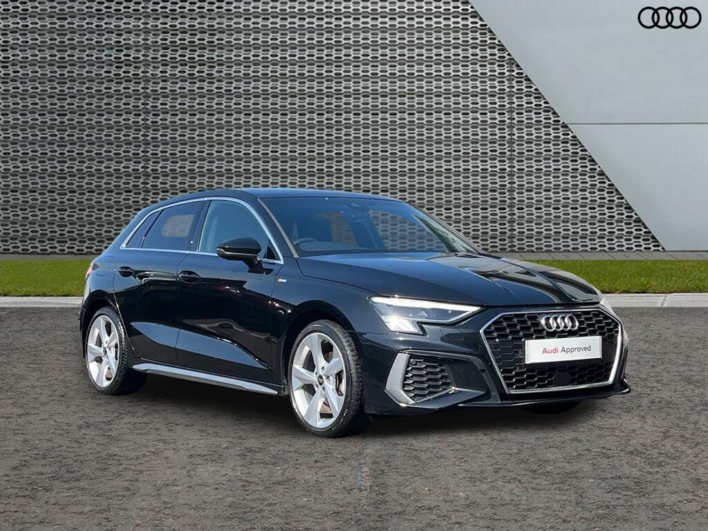 Audi A3 1.5 Tfsi 35 S Line Sportback S Tronic Euro 6 Ss Black