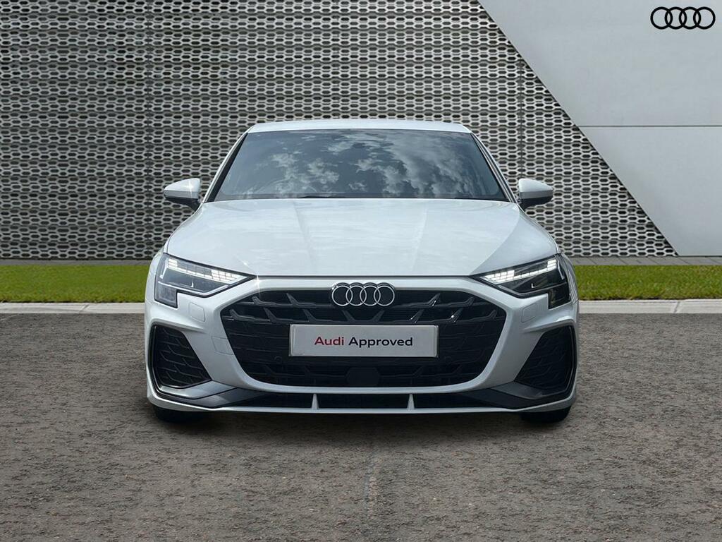 Audi A3 1.5 Tfsi 30 S Line Sportback S Tronic Euro 6 Ss White #3