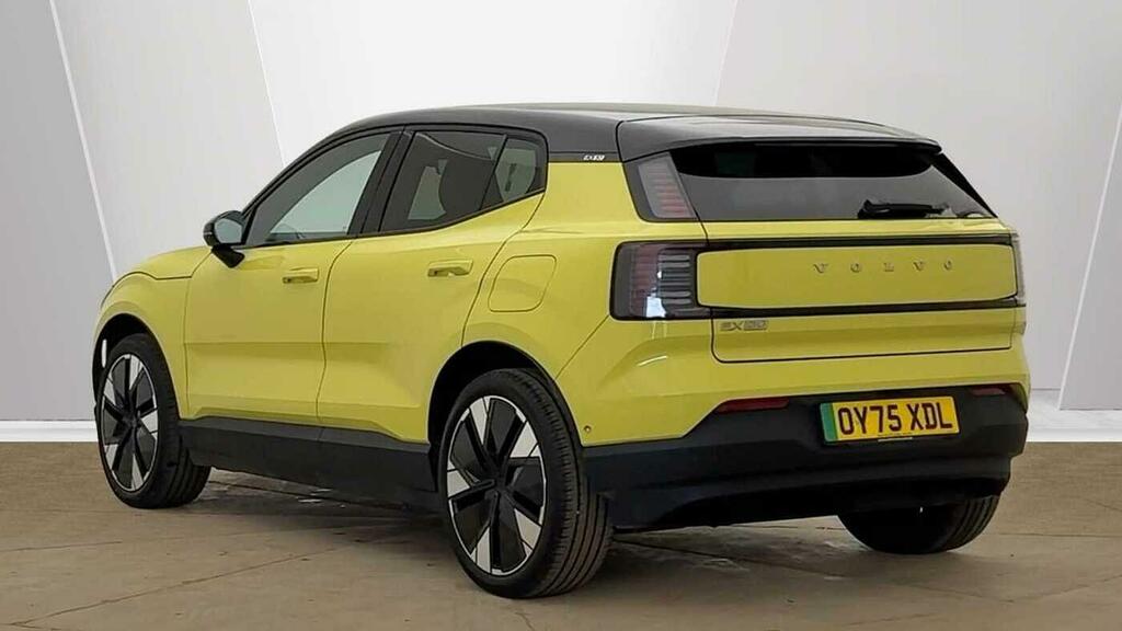 Volvo EX30 Ultra Single Motor Extended Range 293 Mile Ranges OY75XDL Yellow #5